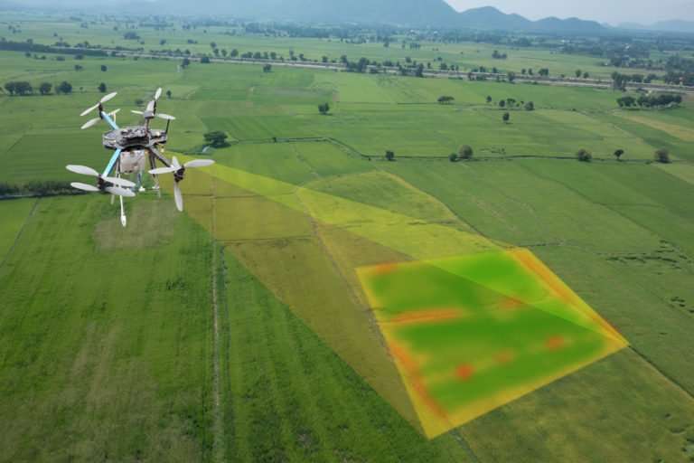 Depiction Of Drone Mapping - Ccads