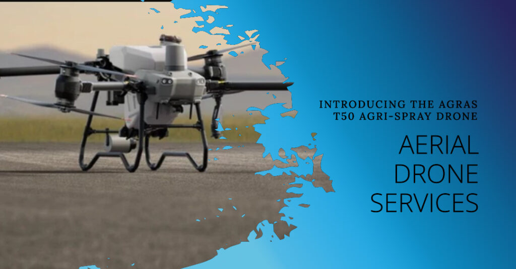 Image Of Agras T-50 Spread And Spray Drone